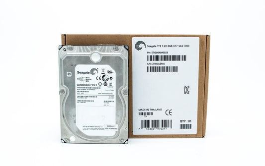 Seagate 1TB Enterprise Capacity HDD SAS 6Gb/s 128MB Cache 3.5-Inch Internal Bare Drive (ST1000NM0023)