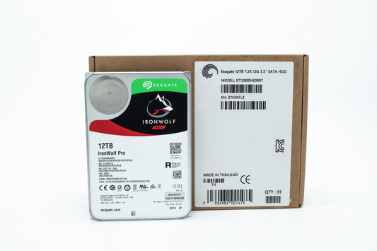 Seagate IronWolf Pro 12TB 3.5-inch NAS Hard Disk Drive (ST12000NE0007)