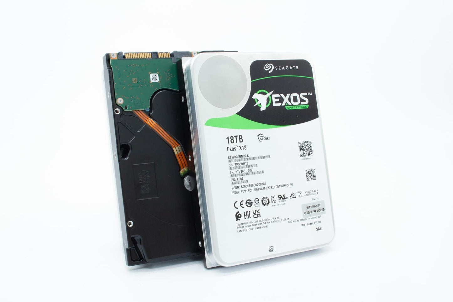 Seagate Enterprise ST18000NM004J Internal Hard Drive 3.5" 18TB SAS