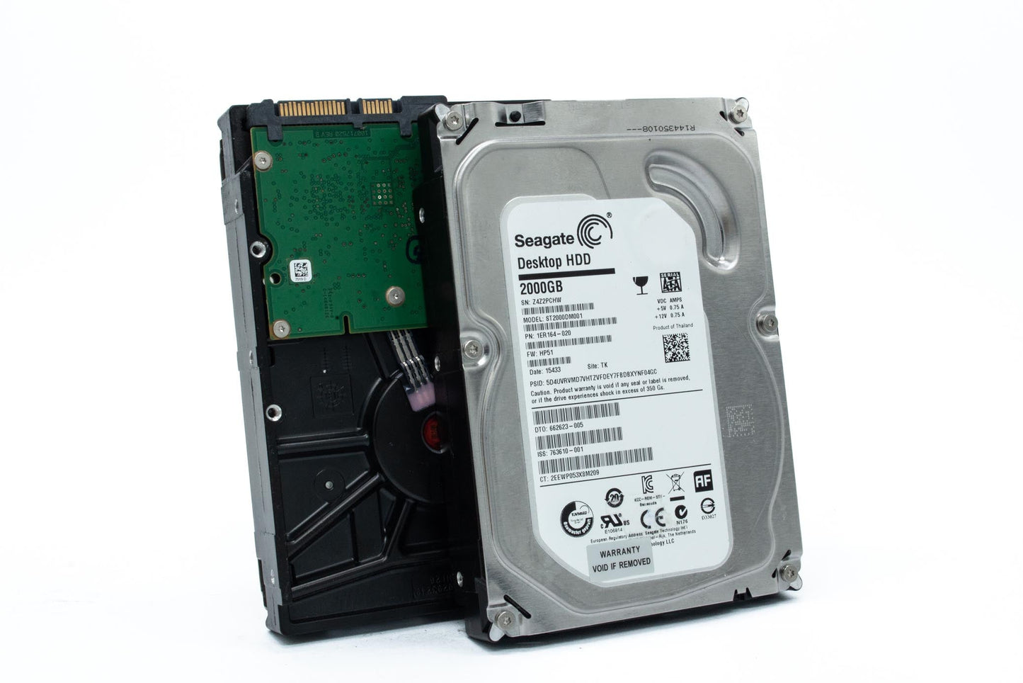 Seagate Barracuda ST2000DM001 2TB Internal Hard Drive (Silver)