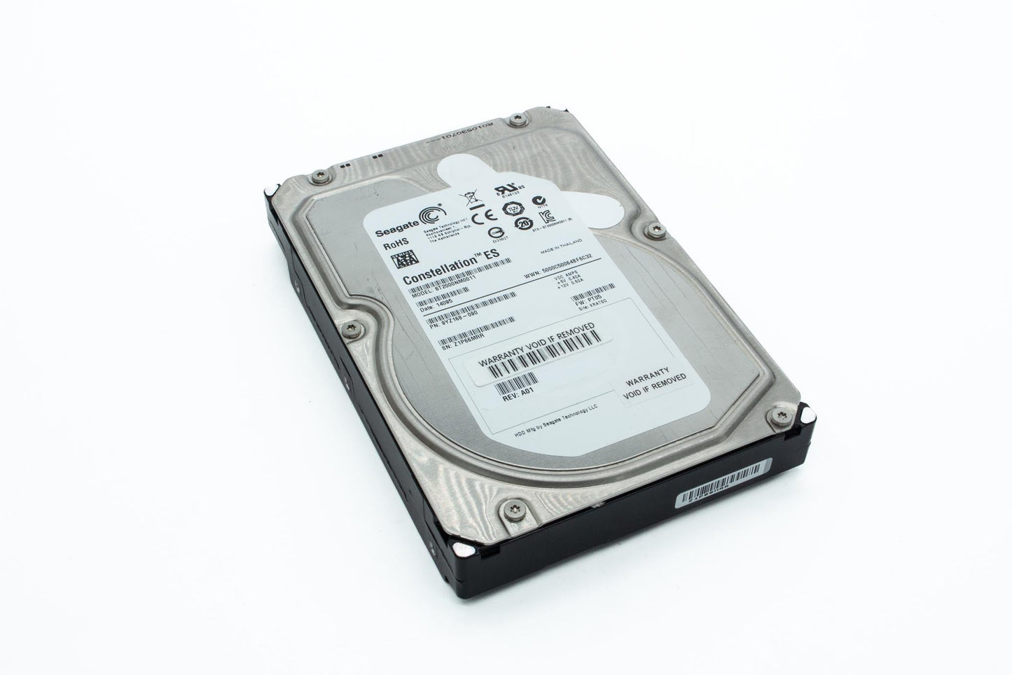 Seagate Constellation ES 2 TB 7200RPM SATA 6Gb/s 64MB Cache 3.5 Inch Internal Bare Drive (ST2000NM0011)