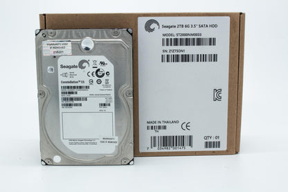 Seagate 2TB Enterprise Capacity HDD SATA 6Gb/s 128MB Cache 3.5-Inch Internal Bare Drive (ST2000NM0033)
