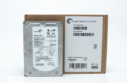 ST3146707LC Seagate Cheetah 146GB 10K RPM 8MB Buffer 3.5 Inches Form Factor Ultra320 80 Pin SCSI Hard Drive. New Bulk Pack With 1 Year Warranty