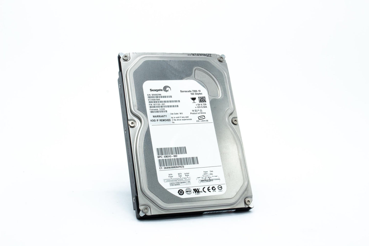 St3160815as 160Gb 7200Rpm Serial Ata Hard Drive