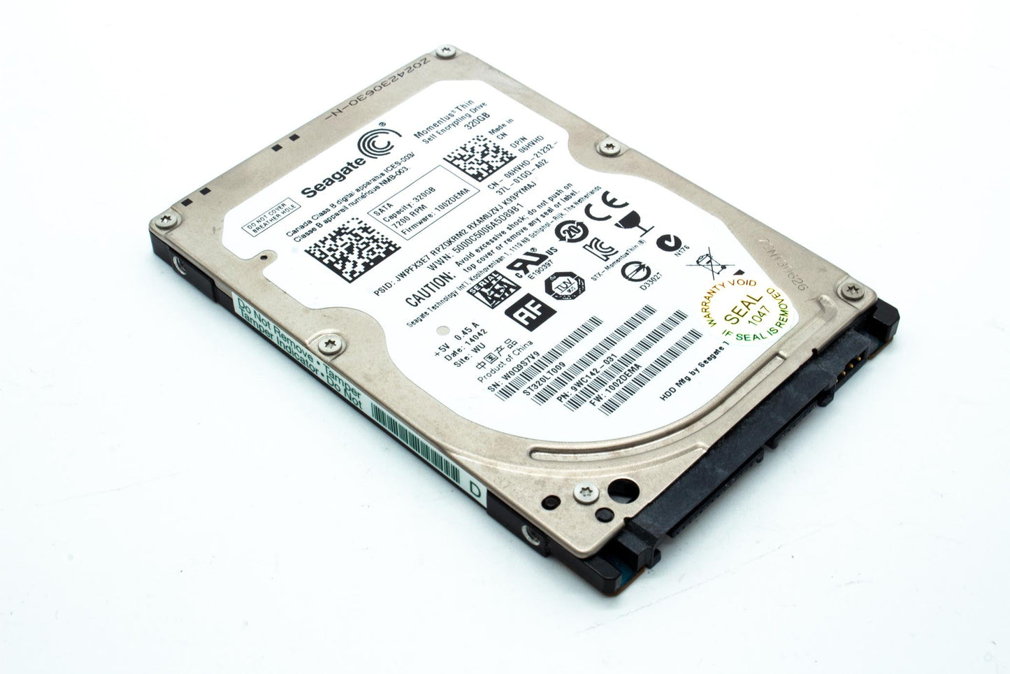 Seagate 320GB 2.5-Inch Internal Hard Drive