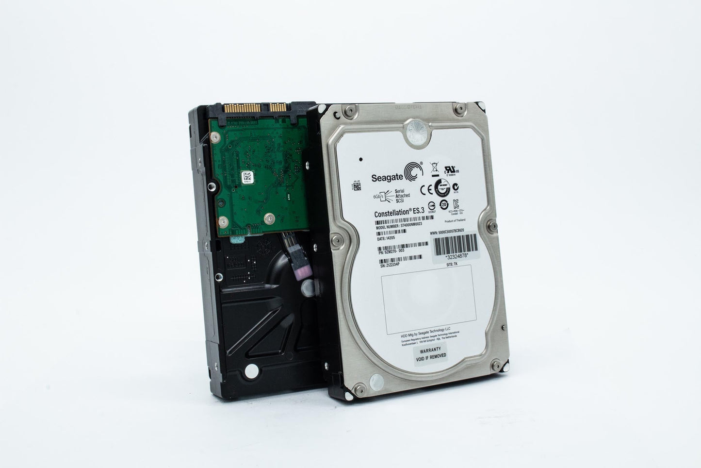 Seagate Enterprise Capacity 3.5 HDD (Constellation ES) 4TB 7200RPM 6Gbps SAS 128 MB Cache Internal Bare Drive ST4000NM0023