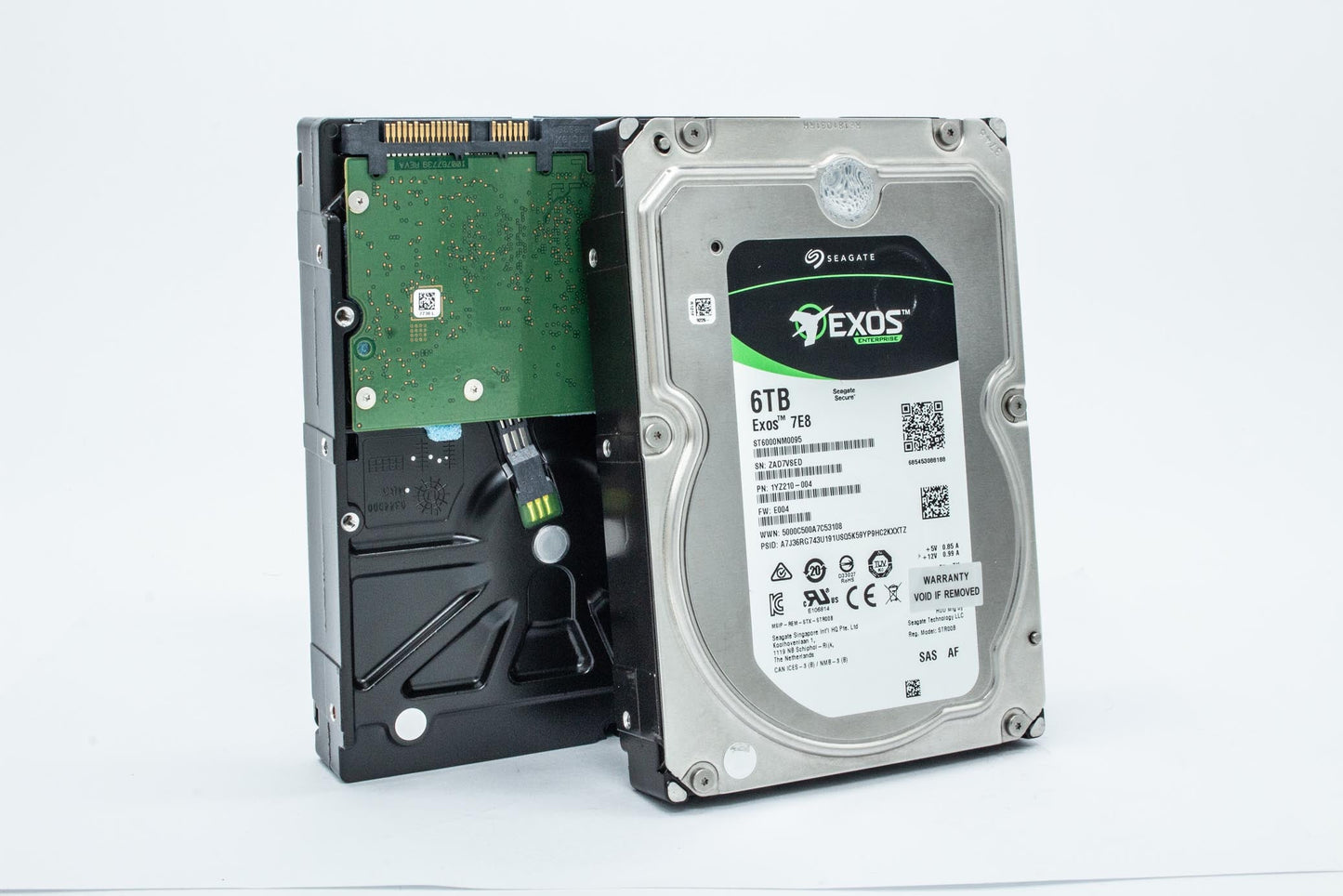 Seagate Enterprise Capacity ST6000NM0095 6TB 7200RPM SAS 12.0 GB/S 256MB 512E Enterprise Hard Drive