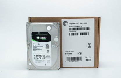 ST6000NM021A Seagate EXOS 7E8 6TB 7.2K RPM 6Gbps 3.5" SATA HD