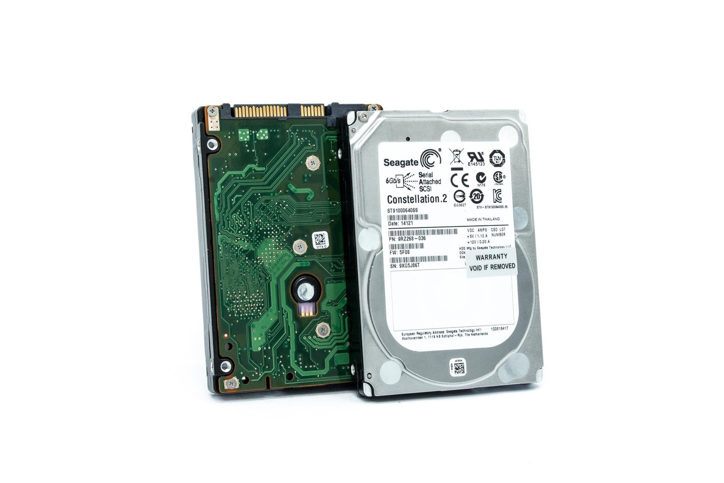 Seagate Constellation.2 HDD-ST91000640SS 1TB 7200 RPM 64MB Cache 2.5 SAS 6Gb/s Internal Enterprise Hard Drive