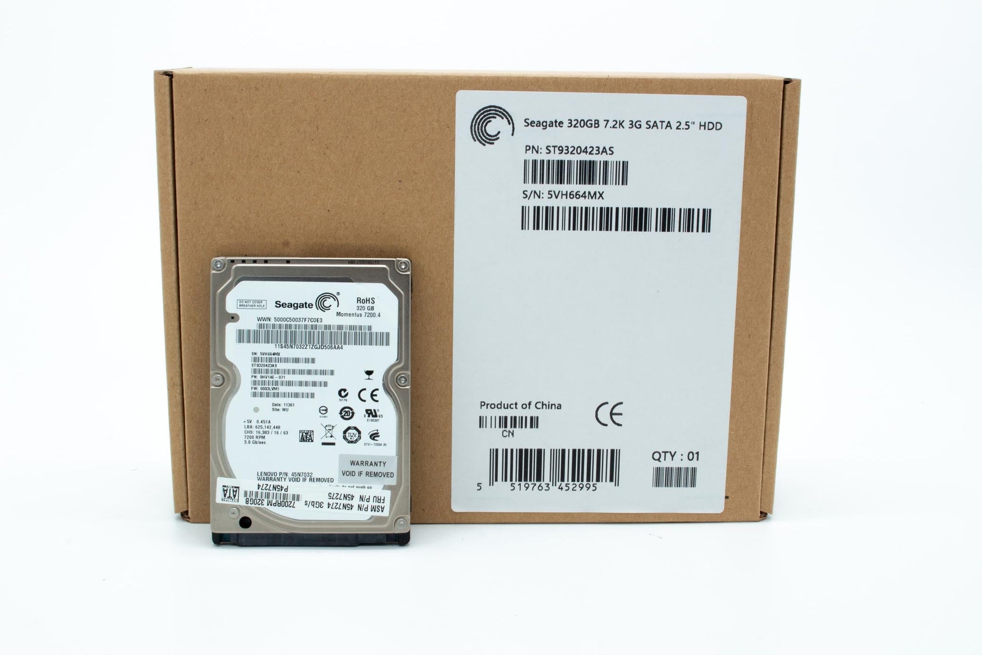 Seagate Momentus 320GB 2.5-Inch Internal HDD in Qatar