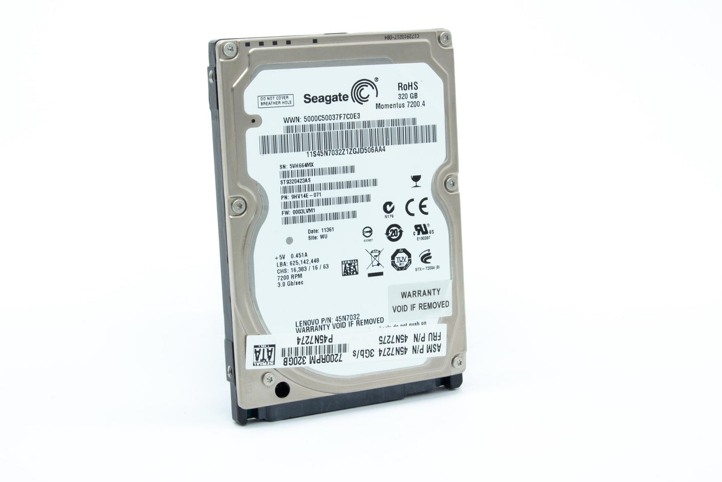 Seagate Momentus 320GB 2.5-Inch Internal HDD