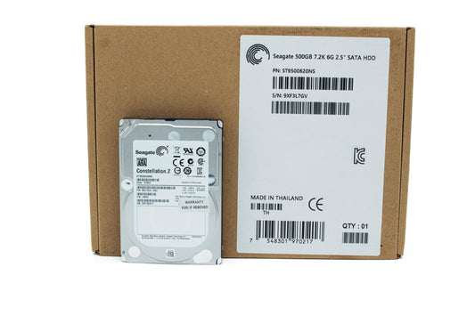 Seagate Constellation.2 500GB 7200RPM SATA 6 Gb/s 64MB Cache 2.5-Inch Internal Bare Drive ST9500620NS