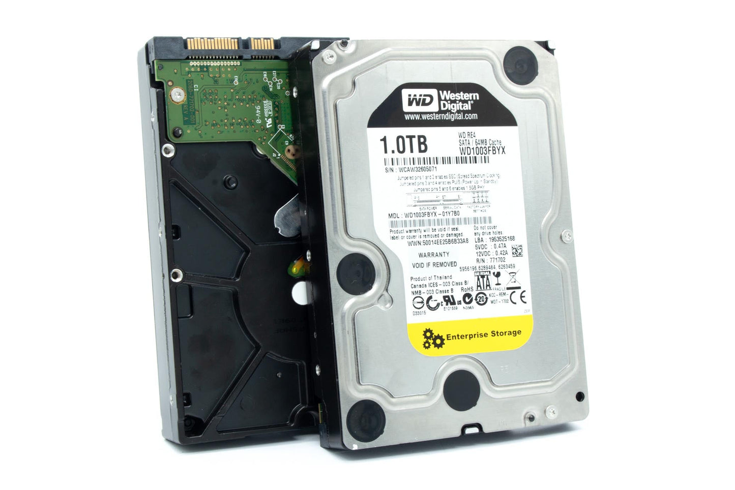 Western Digital 1 TB 3.5" Internal Hard Drive - WD1003FBYX