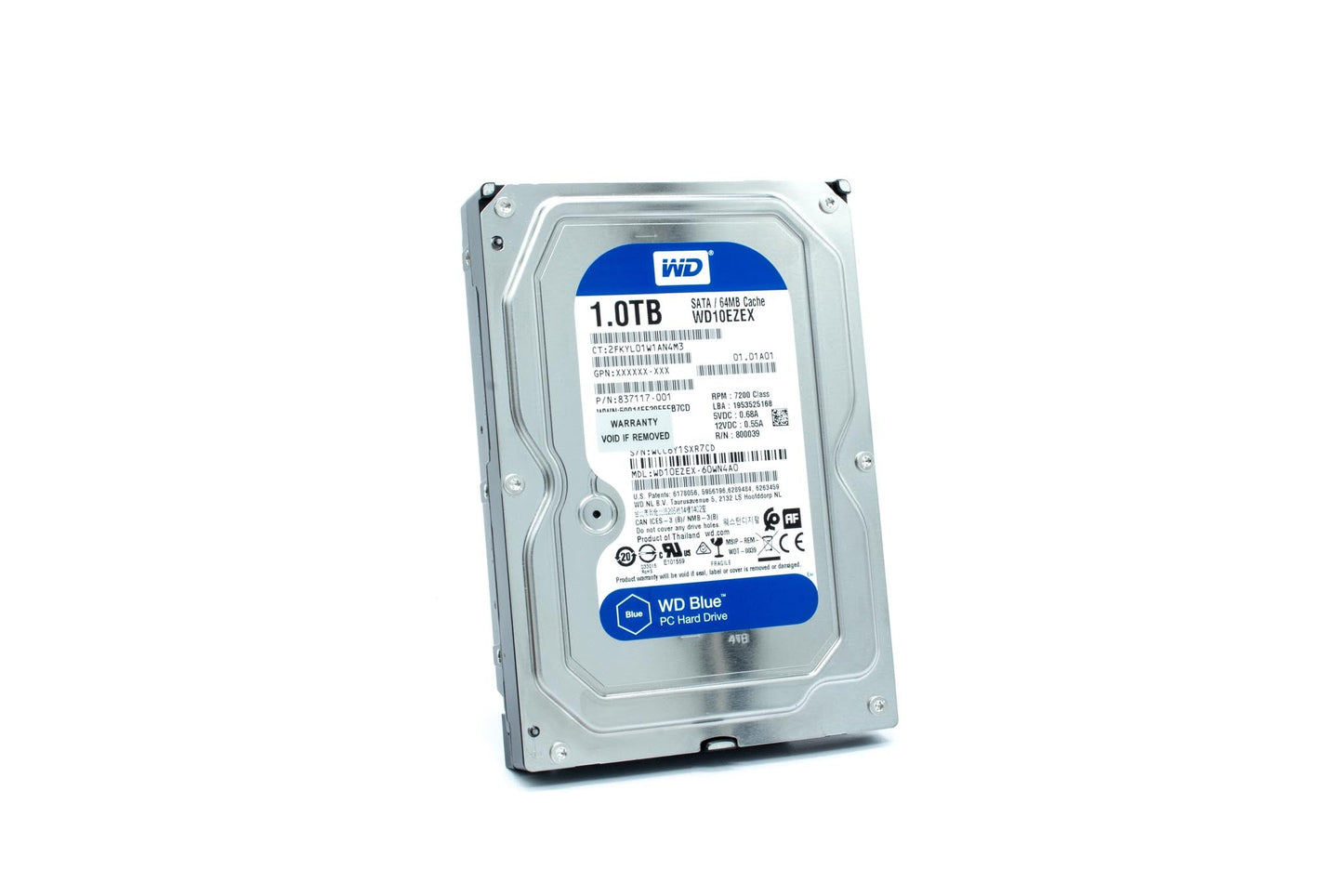 Western Digital 10Ezex 1Tb Internal sata_6_0_gb Hard Drive for Desktop (Blue