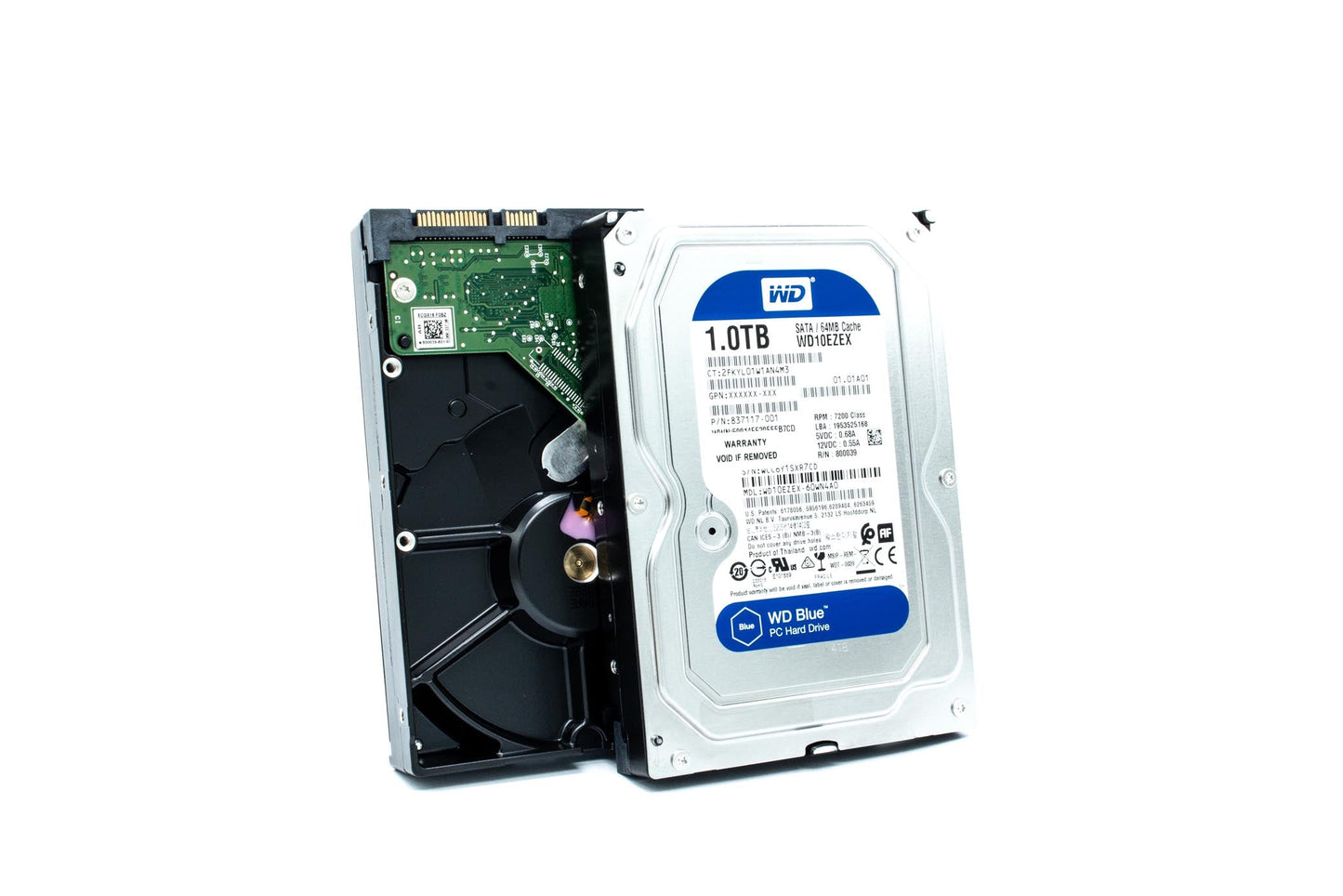 Western Digital 10Ezex 1Tb Internal sata_6_0_gb Hard Drive for Desktop (Blue