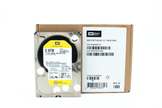 Western Digital RE WD2000FYYZ 2TB 7.2 K RPM 64MB Cache SATA 3.5" Enterprise HDD