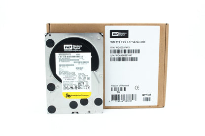 WD RE4 2 TB Enterprise Hard Drive: 3.5 Inch, 7200 RPM, SATA II, 64 MB Cache (WD2003FYYS) (Old Model)