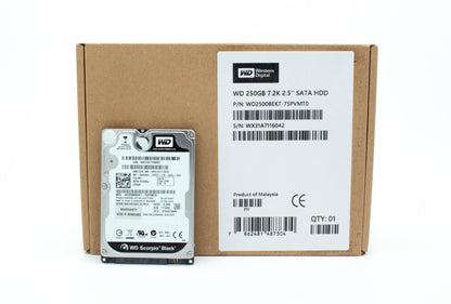 Western Digital WD Black (WD2500BEKT) 250GB 2.5" SATA HDD