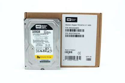 WD3202ABYS-02B7A0, DCM DHRNNT2CHN, Western Digital 320GB SATA 3.5 Hard Drive