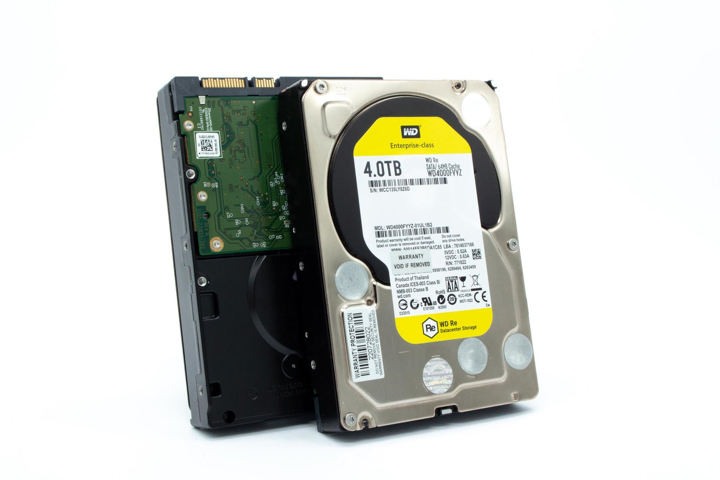Western Digital RE WD4000FYYZ 4TB 7200 RPM 64MB Cache SATA 6. 0Gb/s 3. 5 Enterprise Internal Hard Drive - OEM w/3 Year Warranty