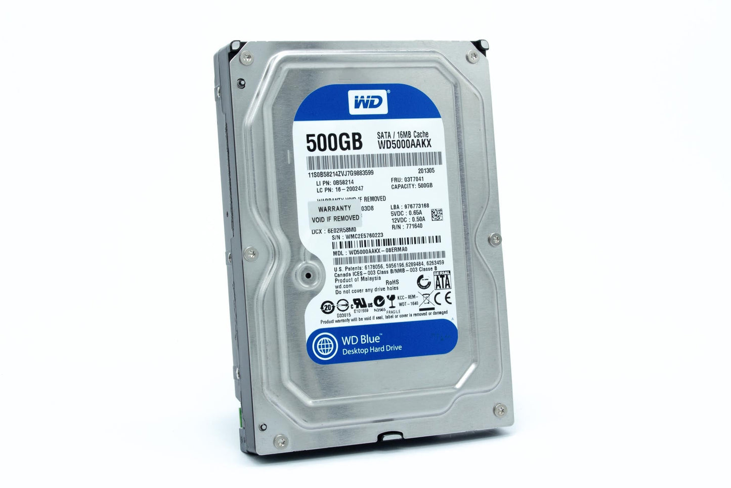 WD Blue 500GB Internal Hard Drive (WD5000AAKX)