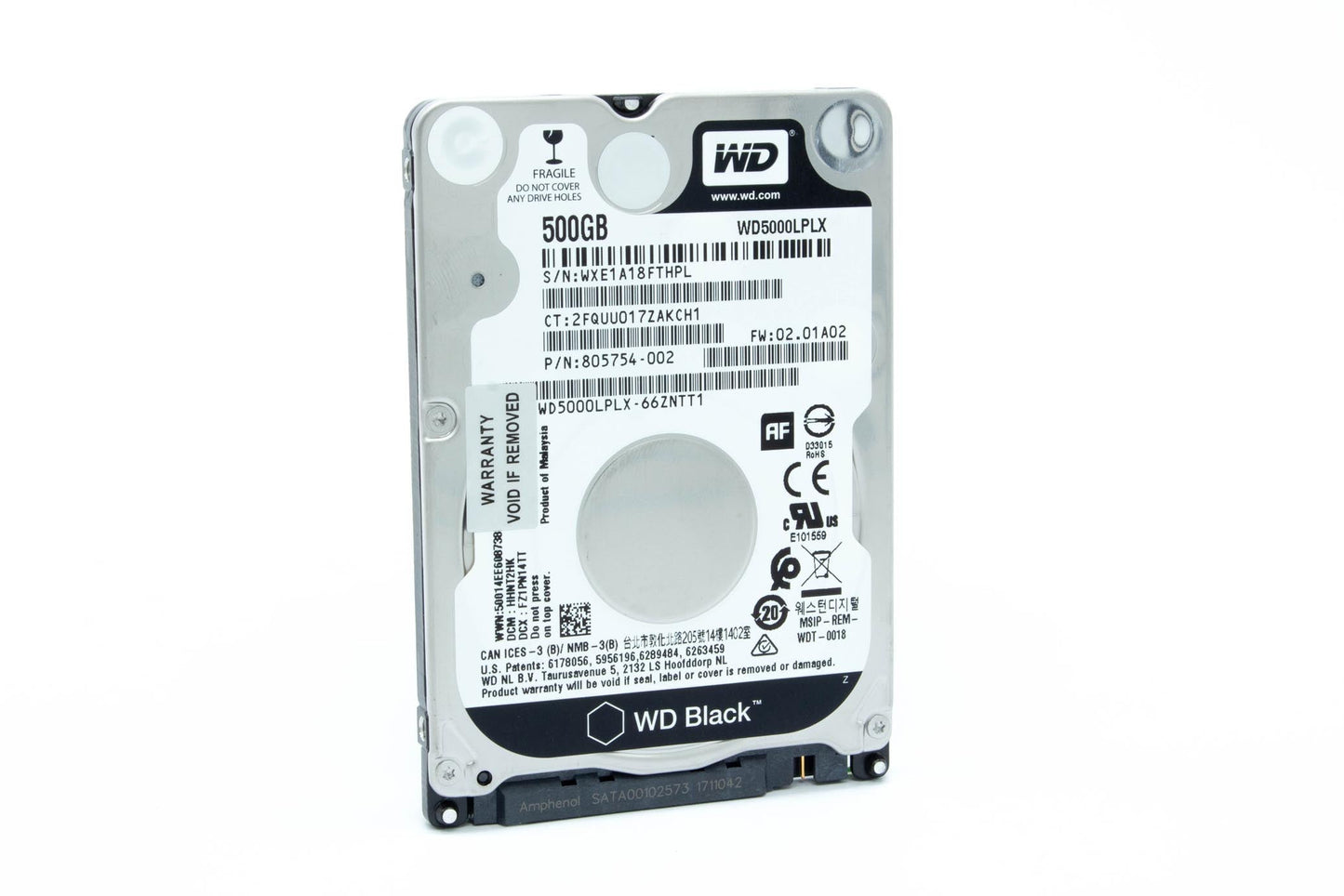 WD Black 500GB 2.5-Inch Internal Hard Drive