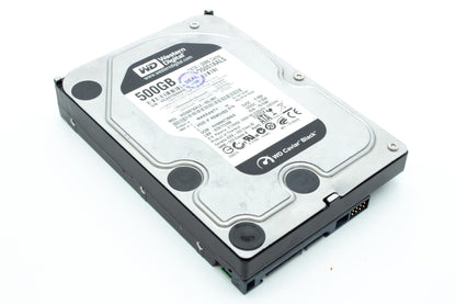 Western Digital 500 GB Caviar Black SATA 3 Gb/s 7200 RPM 32 MB Cache Bulk/OEM Desktop Hard Drive - WD5001AALS