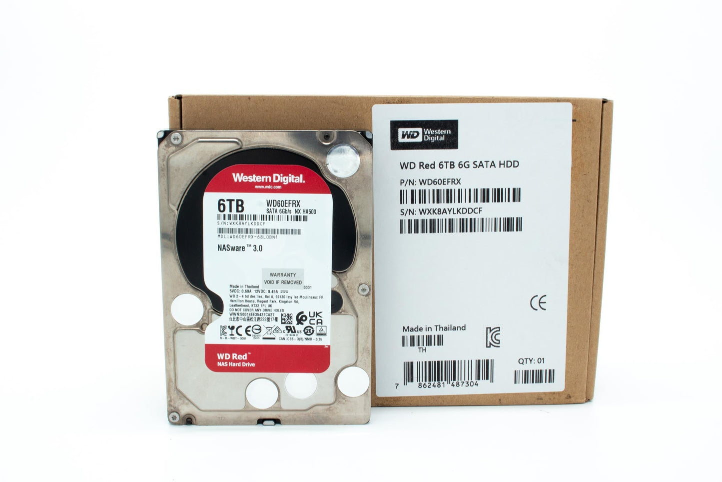 Western Digital Red 6TB Internal Hard Drive (Western Digital60EFRX)