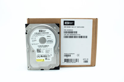 Western Digital WD800JD-75MSA3 80GB HDD, 3.5 7200RPM SATA (WD800JD75MSA3)