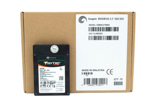 Seagate Nytro 3531 800GB 2.5" SAS-3 Internal SSD (XS800LE70004)
