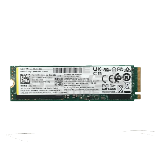 Dell 1TB PCIe Gen4x4 NVMe M.2 SSD 076YTH in Qatar