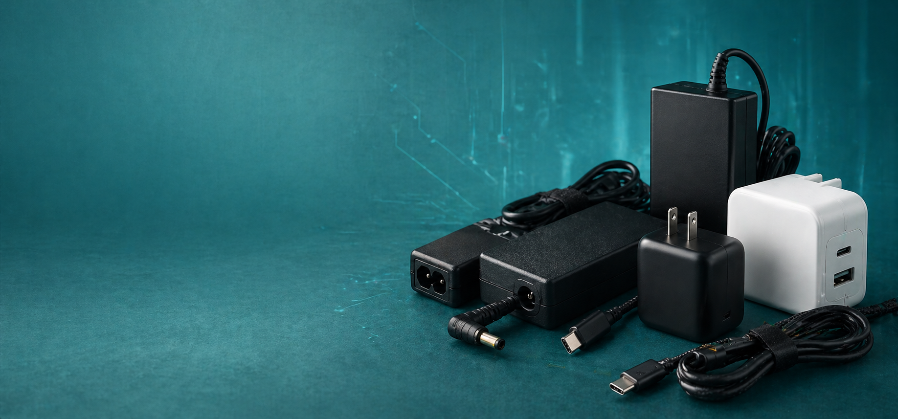 Laptop adapters and power accessories