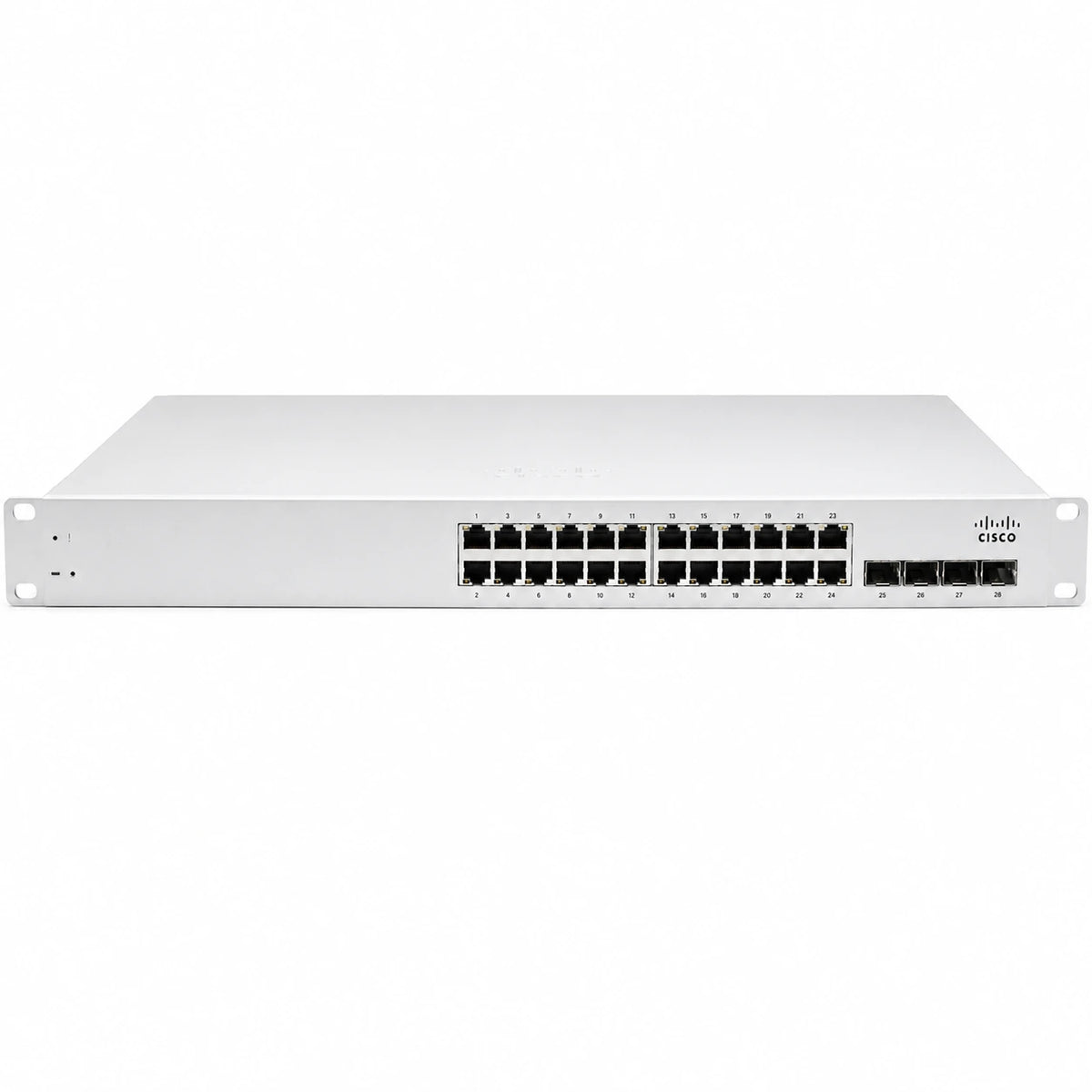 Cisco MS220 24 Port 40Gbps L2 Cloud Managed Switch, Metal Case, RJ45 Interface, Compatible with Desktop, Laptop, Server, Printer