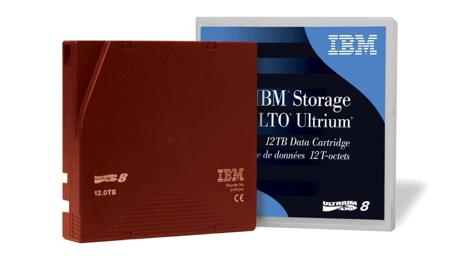 IBM LTO 8 Ultrium 30TB Tape Cartridge 01PL041 in Qatar