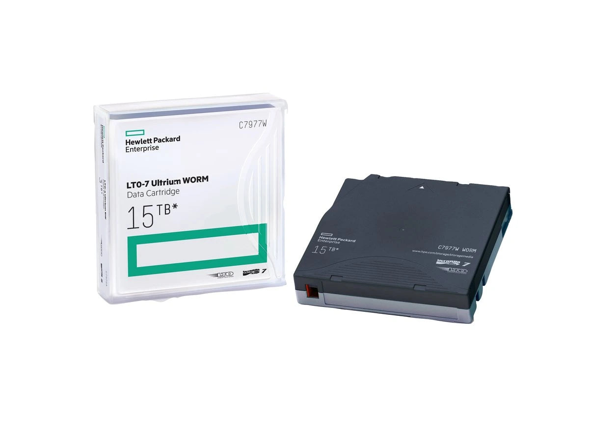 HPE LTO 7 Ultrium WORM 6TB/15TB Tape C7977W in Qatar