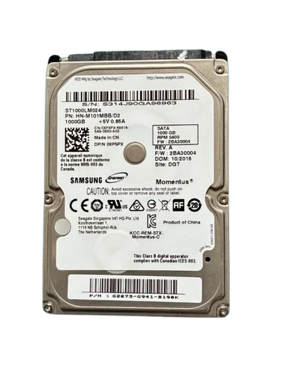 Dell 0XP5PX 1TB 2.5" Laptop HDD in Qatar