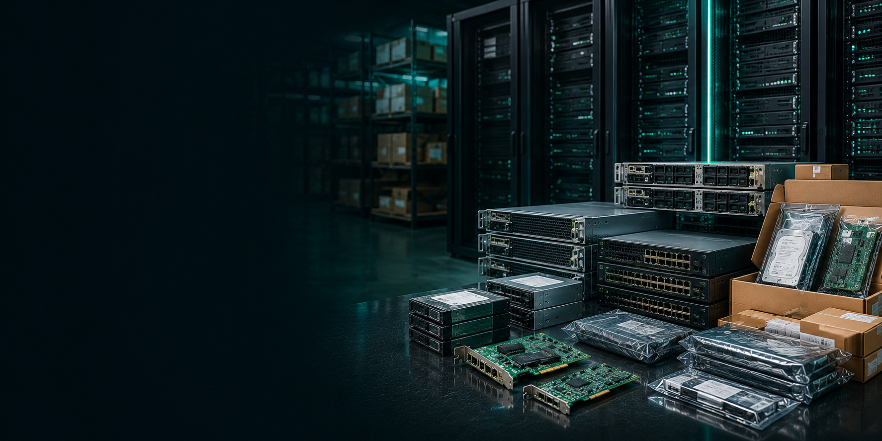 Server parts sourcing