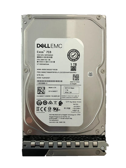 Dell 1TB SATA 6Gbps 7.2K 3.5 HDD 0M33YT ST1000NM004A Qatar