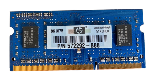 HP 572292-B88 1GB DDR3 1333MHz SODIMM in Qatar