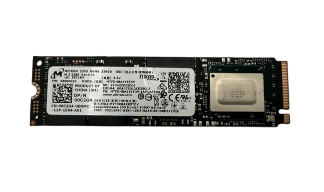 Micron 2300 256GB PCIe NVMe M.2 2280 SSD in Qatar