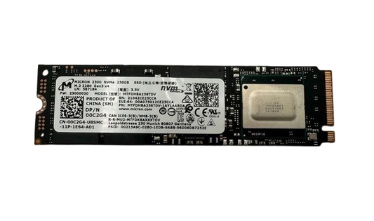 Micron 2300 256GB PCIe NVMe M.2 2280 SSD in Qatar
