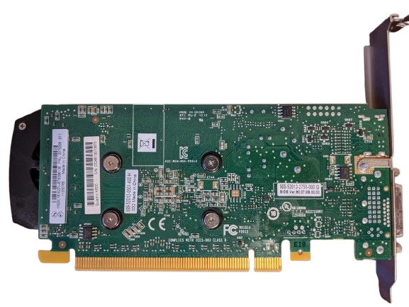 Dell NVIDIA Quadro K600 1GB DDR3 Low-Profile GPU (V5WK5)