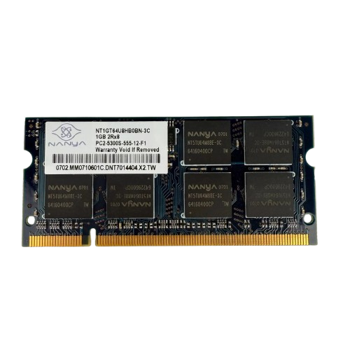 Nanya NT1GT64U8HA0BN-3C 1GB DDR2 SODIMM  | Qatar