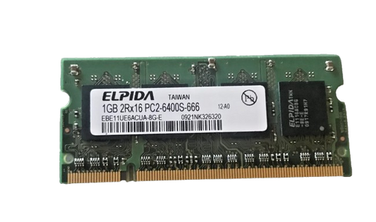 Elpida EBE11UE6ACUA-8G-E 1GB DDR2 SODIMM | Qatar