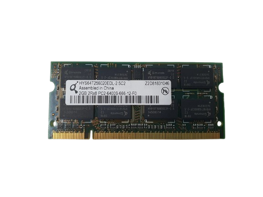 Qimonda HYS64T256020EDL-2.5C2 2GB DDR2 SODIMM | Qatar