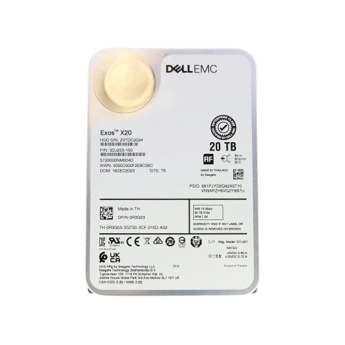 Dell 20TB SAS 12Gbps 7.2K 3.5 HDD 0R3G03 ST20000NM004D Qatar