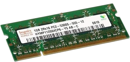 Hynix HYMP112S64CP6-Y5 1GB DDR2 SODIMM in Qatar 