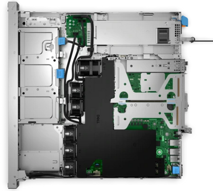 Dell PowerEdge R260 Rack Server (Intel Xeon E-2434 / 16GB RAM / 2TB  SATA / 700W)