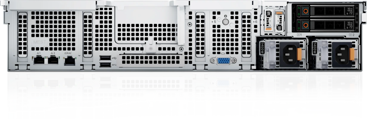 Dell PowerEdge R760xs Rack Server (Intel Xeon Silver 4410Y / 12x 3.5" Chassis)